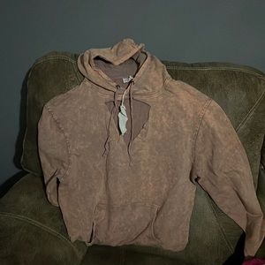 Key hole hoodie womens size medium